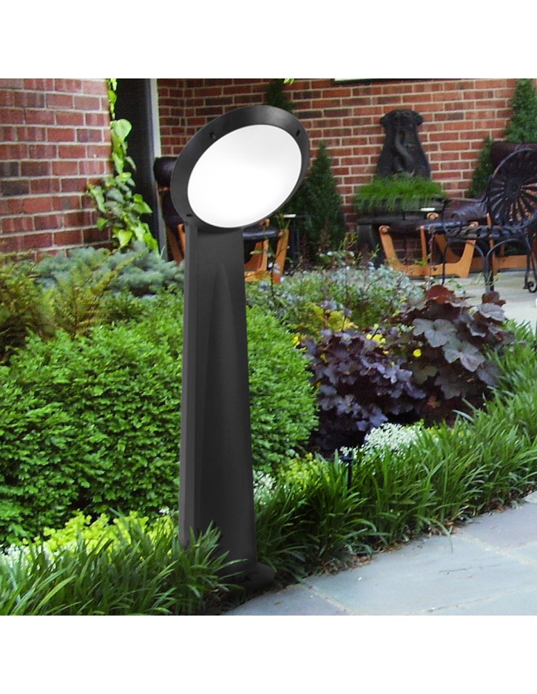 Standing garden lamps - Fumagalli Outdoor Gabri Garden Pole - 1xE27 black (FMG-GABRI-REMI-LUCIA-BLK) - product kolory-swiatla.pl 2