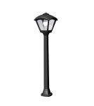 Standing garden lamps - Fumagalli Outdoor Giaffa Garden Lantern - 1xE27 black (FMG-GIAFFA-DARIO-BLK) - product 1