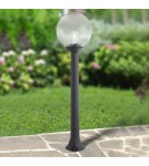 Standing garden lamps - Fumagalli Outdoor Giaffa Garden Lantern - 1xE27 black (FMG-GIAFFA-GLOBE-BLK) - product 2
