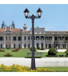 Outdoor lanterns - Fumagalli Outdoor Gigi Standing Lantern - 2 light sources E27 black (FMG-GIGI-ANNA-2L-BLK) - product 2