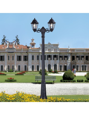 Fumagalli Outdoor Gigi Standing Lantern - 2 light sources E27 black (FMG-GIGI-ANNA-2L-BLK) - product 2