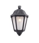 Outdoor wall lamps - Fumagalli Exterior Iesse Wall Lantern - 1xE27 black (FMG-IESSE-BLK). - product 1