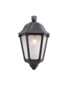 Fumagalli Zewnetrzna Latarnia naścienna Iesse - 1xE27 czarna (FMG-IESSE-BLK)