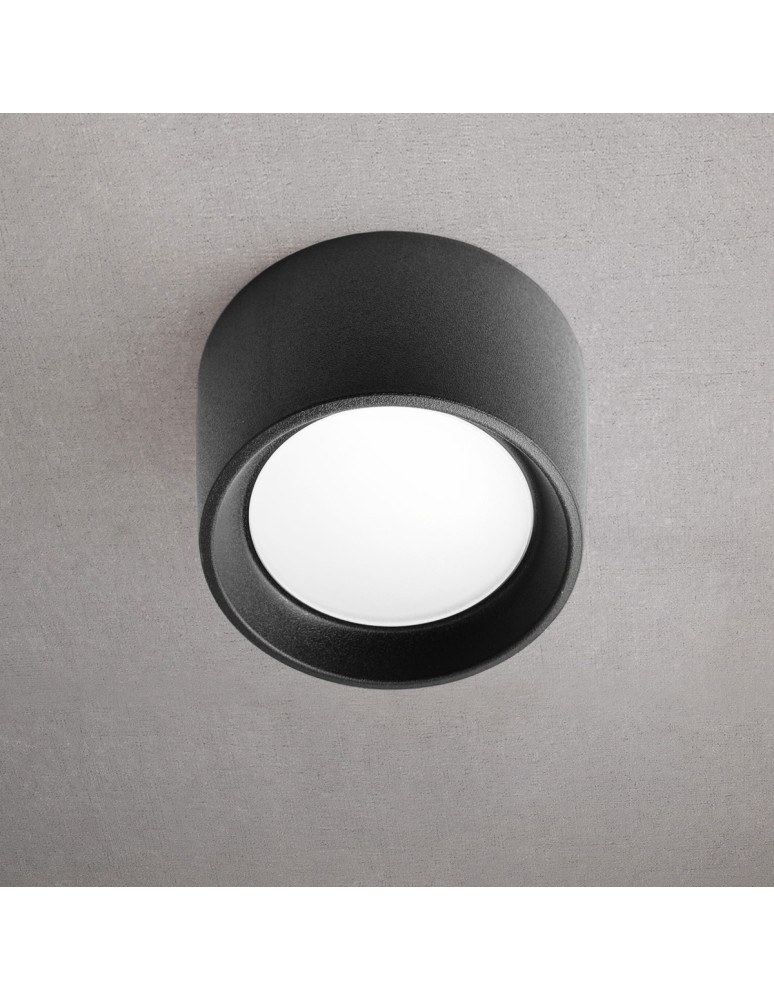 Outdoor ceiling lamps - Fumagalli Livia External Tube - 1xGX53 black (FMG-LIVIA160-BLK). - product kolory-swiatla.pl 2