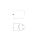 Outdoor ceiling lamps - Fumagalli Exterior Tuba Livia - 1xG9 black (FMG-LIVIA90-BLK). - product 3