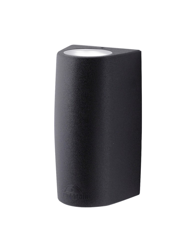 Outdoor wall lamps - Fumagalli Marta Outdoor Wall Lantern - 2 light sourcesxGU10 black (FMG-MARTA90-2LT-BLK) - product kolory-swiatla.pl 1