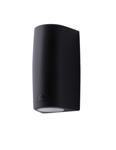 Fumagalli Marta Outdoor Wall Lantern - 1xGU10 black (FMG-MARTA90-BLK).