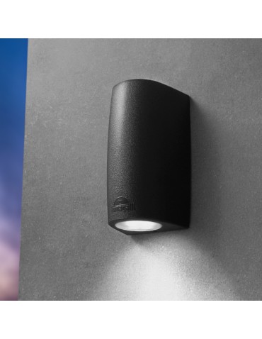 Fumagalli Marta Outdoor Wall Lantern - 1xGU10 black (FMG-MARTA90-BLK). - product 2