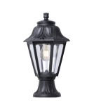 Standing garden lamps - Fumagalli Outdoor Mikrolot Pedestal Lantern - 1xE27 black (FMG-MIKROLOT-ANNA-BLK) - product 1