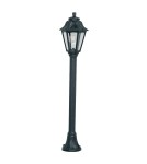 Standing garden lamps - Fumagalli Outdoor Mizar Garden Lantern - 1xE27 black (FMG-MIZAR-ANNA-BLK) - product 1