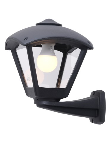 Fumagalli Outdoor Nardo Wall Lantern - 1xE27 black (FMG-NARDO-DARIO-BLK)