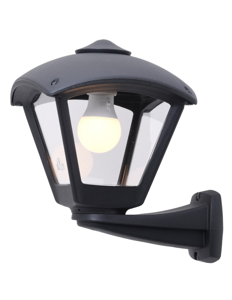 Outdoor wall lamps - Fumagalli Outdoor Nardo Wall Lantern - 1xE27 black (FMG-NARDO-DARIO-BLK) - product kolory-swiatla.pl 1