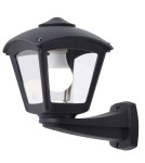 Outdoor wall lamps - Fumagalli Outdoor Nardo Wall Lantern - 1xE27 black (FMG-NARDO-ROBY-BLK) - product 1