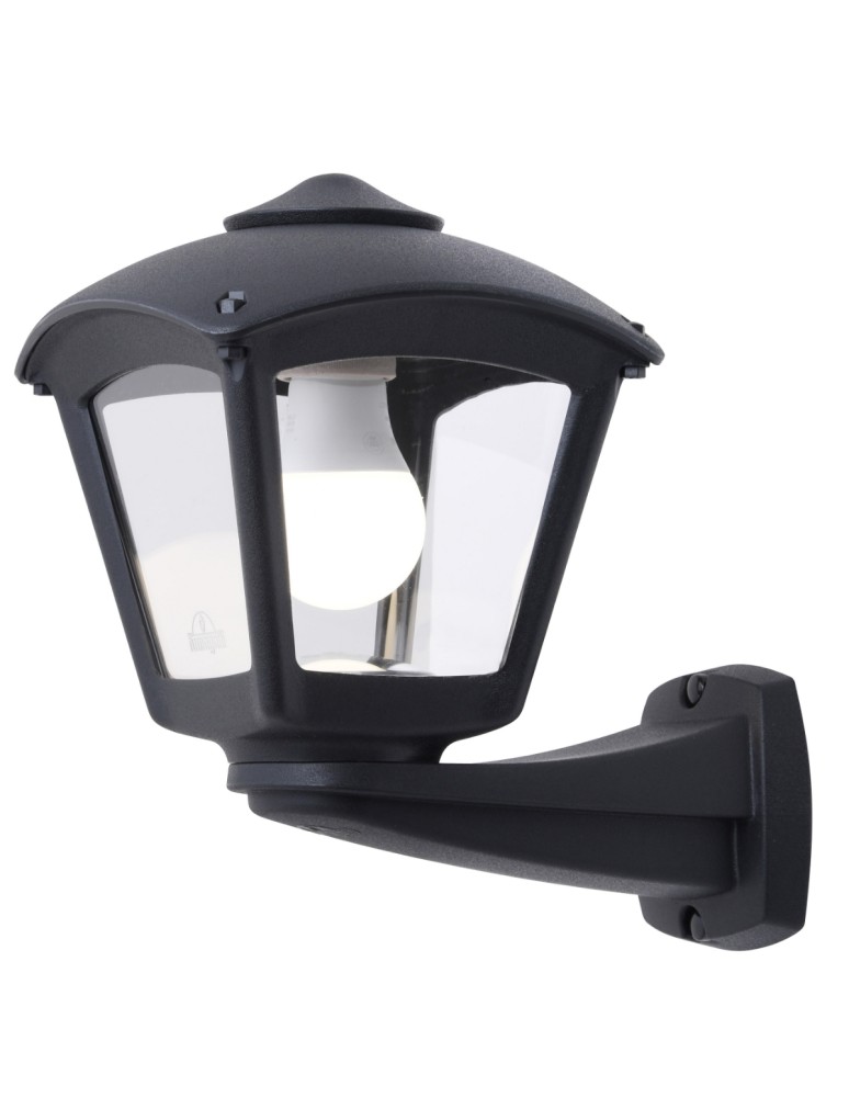 Outdoor wall lamps - Fumagalli Outdoor Nardo Wall Lantern - 1xE27 black (FMG-NARDO-ROBY-BLK) - product kolory-swiatla.pl 1