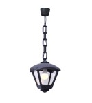 Outdoor pendant lamps - Fumagalli Outdoor Sicar Pendant Lantern - 1xE27 black (FMG-SICAR-DARIO-BLK) - product 1