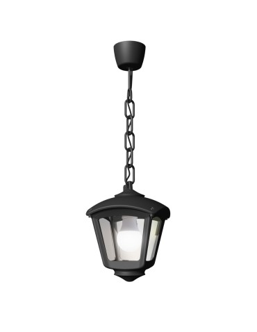 Fumagalli Outdoor Sicar Pendant Lantern - 1xE27 black (FMG-SICAR-ROBY-BLK)