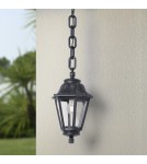 Outdoor pendant lamps - Fumagalli Outdoor Sichem Pendant Lantern - 1xE27 black (FMG-SICHEM-ANNA-BLK) - product 2