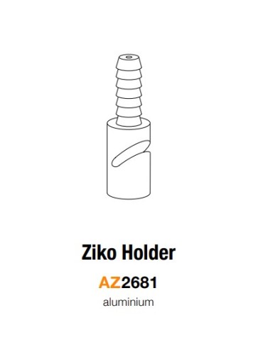 Azzardo ZIKO HOLDER BLACK Uchwyt Montażowy do Przewodu Czarny AZ2681 - produkt 2
