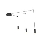 Headliners Wires Fixtures - Azzardo ZIKO BASE 10 BLACK Ceiling Base Black AZ2905 - product 6