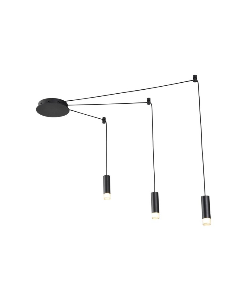 Headliners Wires Fixtures - Azzardo ZIKO BASE 10 BLACK Ceiling Base Black AZ2905 - product kolory-swiatla.pl 6