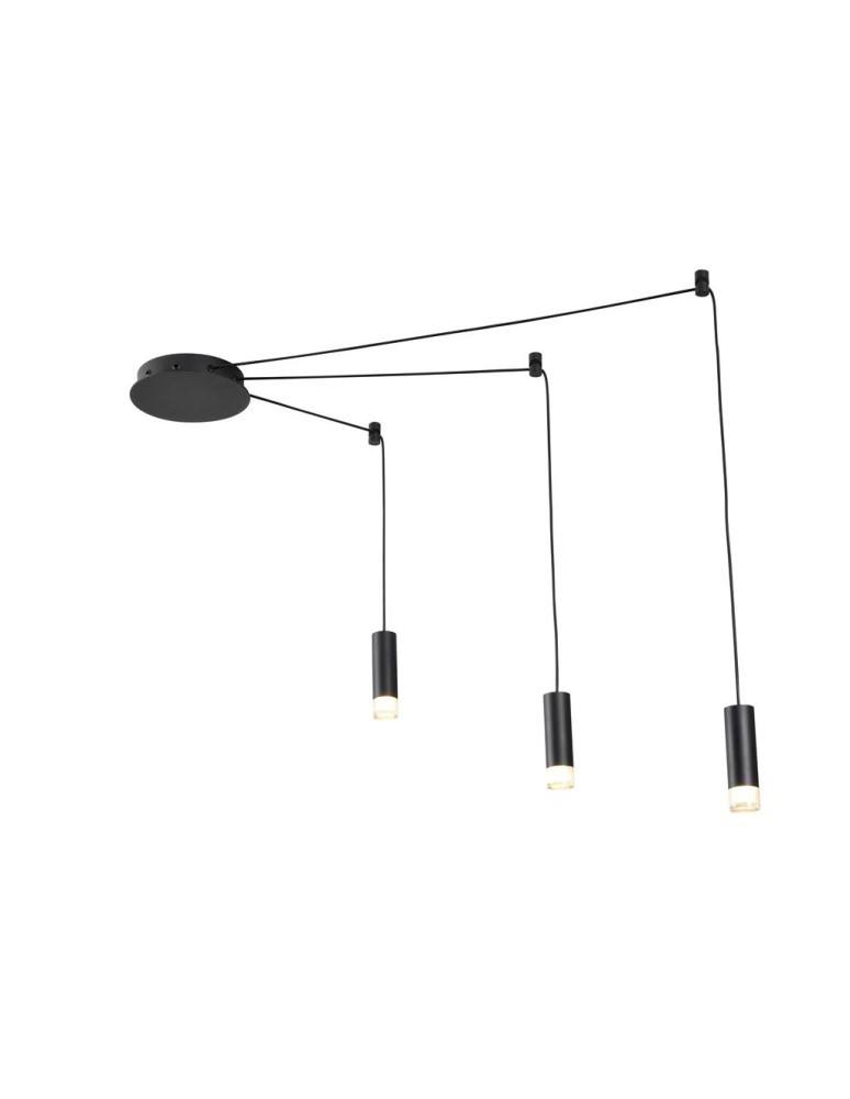Pendant lamps - Azzardo ZIKO G9 3 METERS BLACK 1xG9 Wire with Fixture without Ceiling Base Black AZ2679 - product kolory-swiatla.pl 6