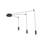 Pendant lamps - Azzardo ZIKO G9 6 METERS BLACK 1xG9 Wire with Fixture without Ceiling Base Black AZ2680 - product 6