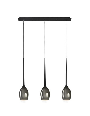 Azzardo IZZA 3 SMOKY 3xE14 Wisząca Dymiony AZ2937 - produkt 2