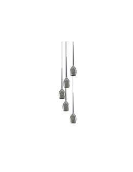 Azzardo IZZA 5 SMOKY 5xE14 Pendant Smoky AZ2939