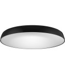 Round Plafonds - Azzardo CORTONA 41 4000K BLACK 1xLED Ceiling Light Black AZ2736 - product 1
