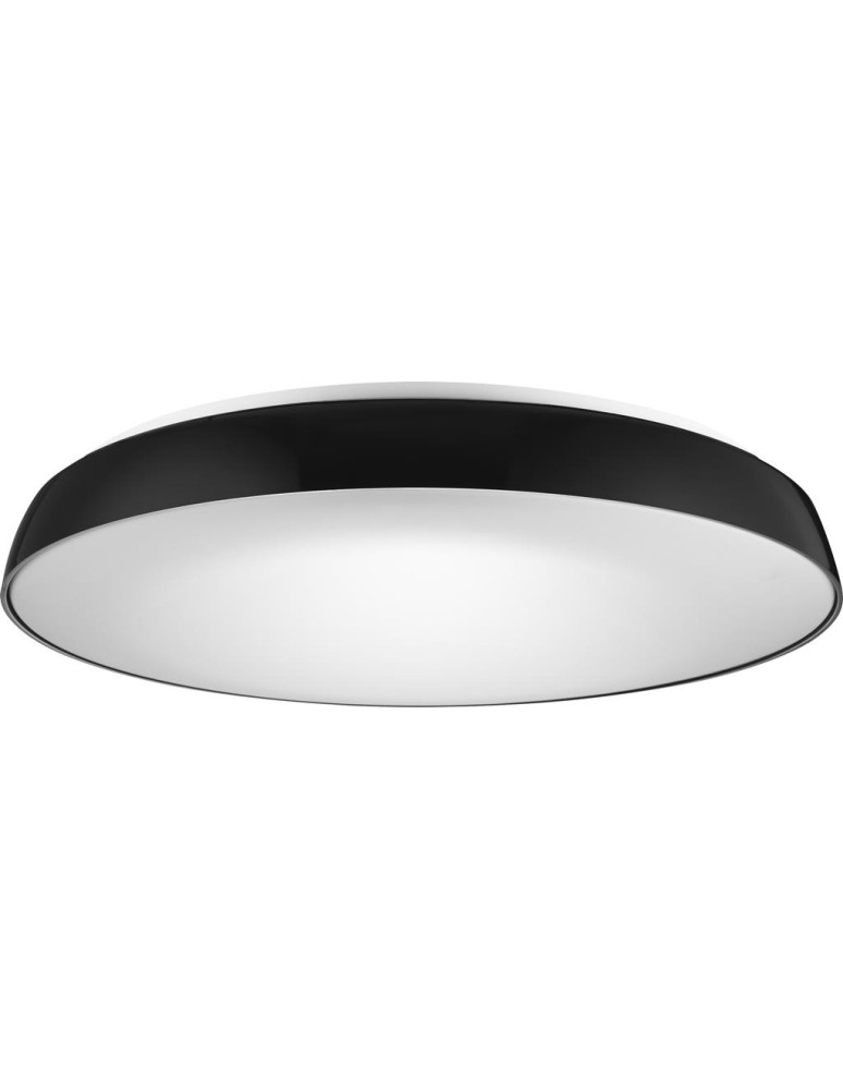 Round Plafonds - Azzardo CORTONA 55 4000K BLACK 1xLED Ceiling Light Black AZ2744 - product kolory-swiatla.pl 1