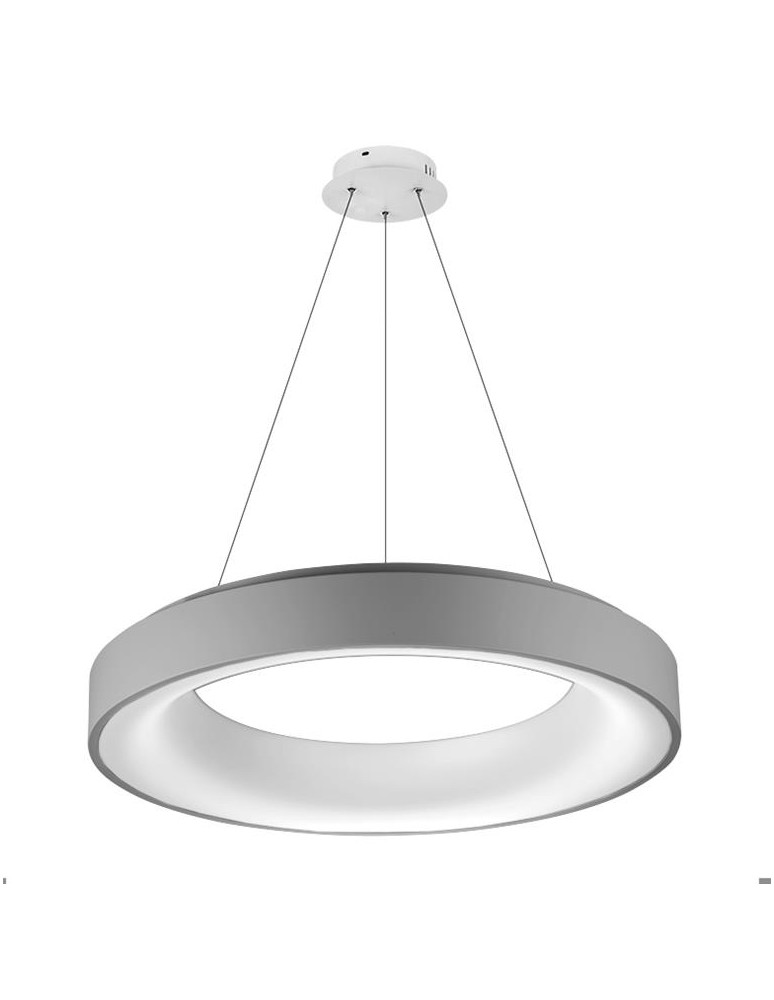 Pendant lamps with control - Azzardo SOVANA PENDANT 55 CCT GREY 1xLED Pendant Gray AZ2729 - product kolory-swiatla.pl 1