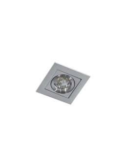 Azzardo PACO 1 ALUMINIUM 1xGU10 Recessed Aluminium AZ0795