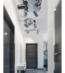 Bathroom wall lamps - Azzardo NOEMIE 2 2xGU10 Ceiling and Wall Mount IP44 Chrome AZ2555 - product 1