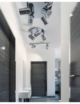 Azzardo NOEMIE 2 2xGU10 Sufitowa i Ścienna Chrom IP44 AZ2555