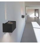 Modern wall lamps - Azzardo LETICIA BLACK 1xG9 Wall Mounted Black AZ2932 - product 2