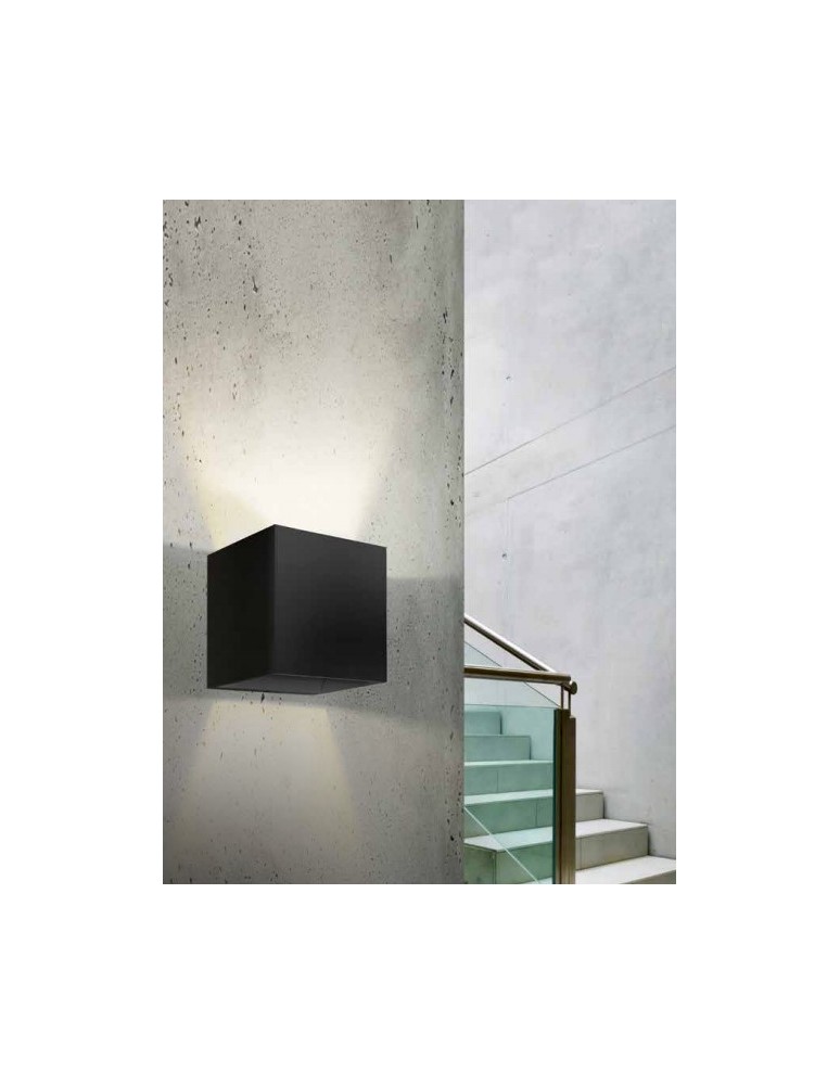 Minimalist wall lamps - Azzardo MARS BLACK 1xG9 Wall Mounted Black AZ2931 - product kolory-swiatla.pl 2