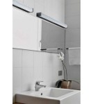Bathroom wall lamps - Azzardo PETER 90 3000 MATT BLACK 1xLED Wall Mounted Black Mat IP44 AZ2616 - product 2