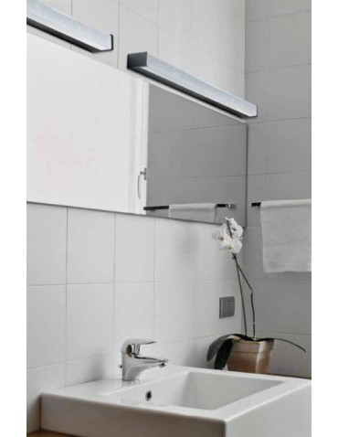 Azzardo PETER 90 3000 MATT BLACK 1xLED Wall Mounted Black Mat IP44 AZ2616 - product 2