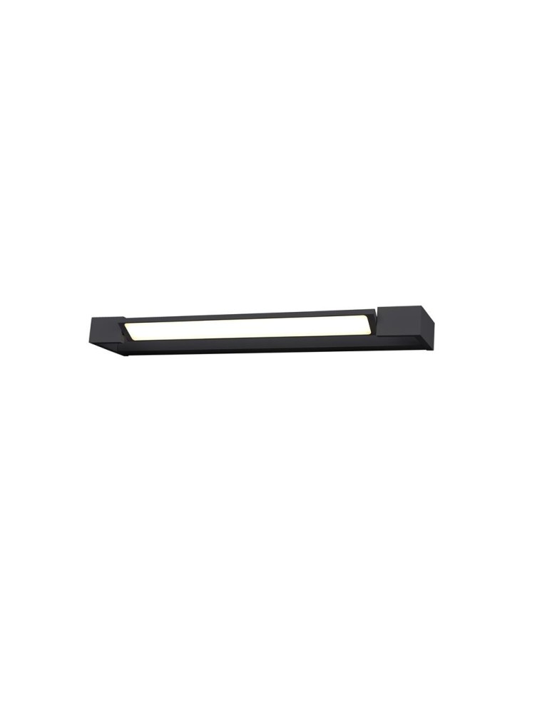 Bathroom wall lamps - Azzardo DALI 90 4000K BLACK 1xLED Wall Mounted Black IP44 AZ2897 - product kolory-swiatla.pl 1