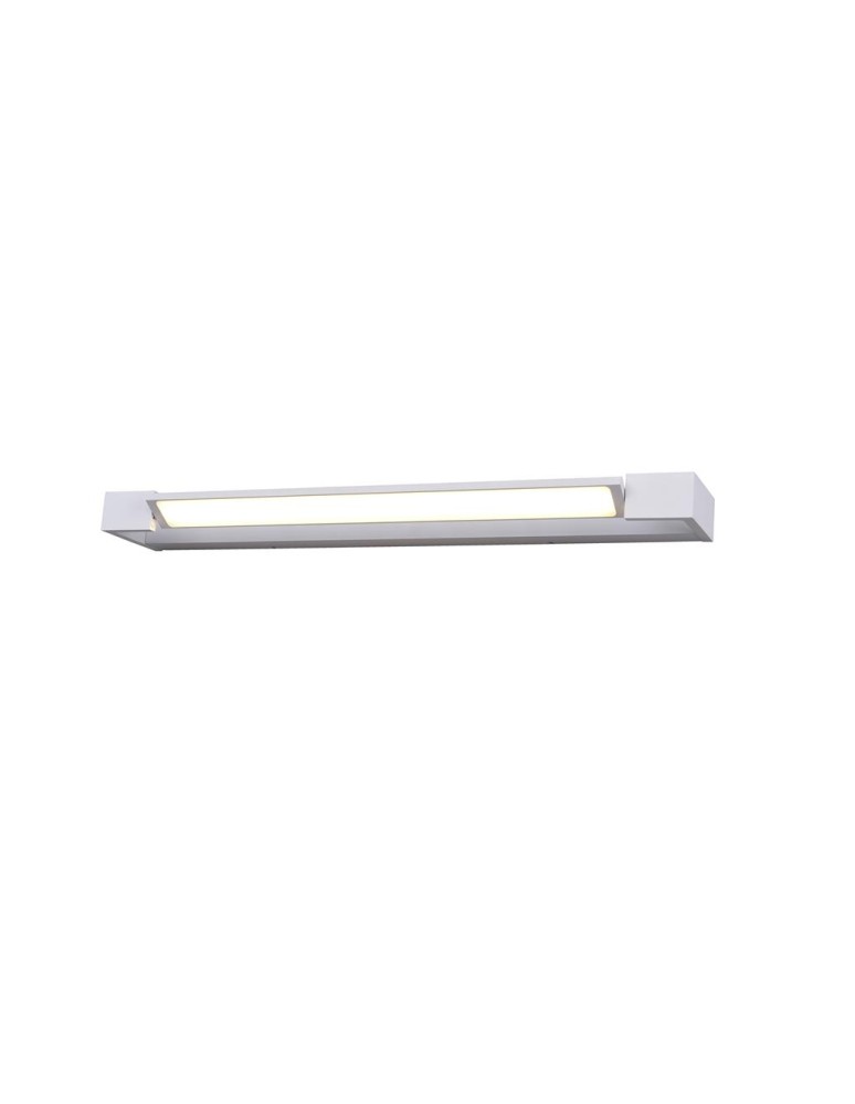 Bathroom wall lamps - Azzardo DALI 120 4000K WHITE 1xLED Wall Mounted White IP44 AZ2797 - product kolory-swiatla.pl 1