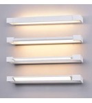 Bathroom wall lamps - Azzardo DALI 120 4000K BLACK 1xLED Wall Mounted Black IP44 AZ2899 - product 4