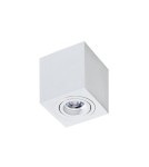Ceiling luminaires for replaceable light source - Azzardo BRANT SQUARE WHITE 1xGU10 Surface Mounted White AZ2824 - product 1