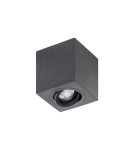 Ceiling luminaires for replaceable light source - Azzardo BRANT SQUARE BLACK 1xGU10 Surface Mounted Black AZ2825 - product 1