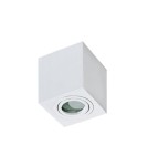 Hermetic ceiling luminaires - Azzardo BRANT SQUARE IP44 WHITE 1xGU10 Surface Mounted White IP44 AZ2822 - product 1