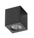 LED ceiling luminaires - Azzardo NANO SQUARE BLACK 1xLED Surface Mounted Black AZ2787 - product 1