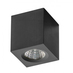 Azzardo NANO SQUARE BLACK 1xLED Natynkowa Czarny AZ2787