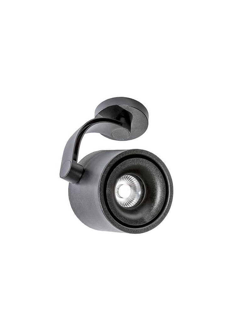 Spotlight ceiling lamps - Azzardo COSTA ARM BLACK 1xLED Ceiling Spotlight Black AZ2702 - product kolory-swiatla.pl 1