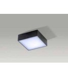 Square plafonds - Azzardo FALCO 12 4000K BLACK 1xLED Ceiling Light Black AZ2783 - product 1
