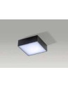 Azzardo FALCO 12 4000K BLACK 1xLED Ceiling Light Black AZ2783