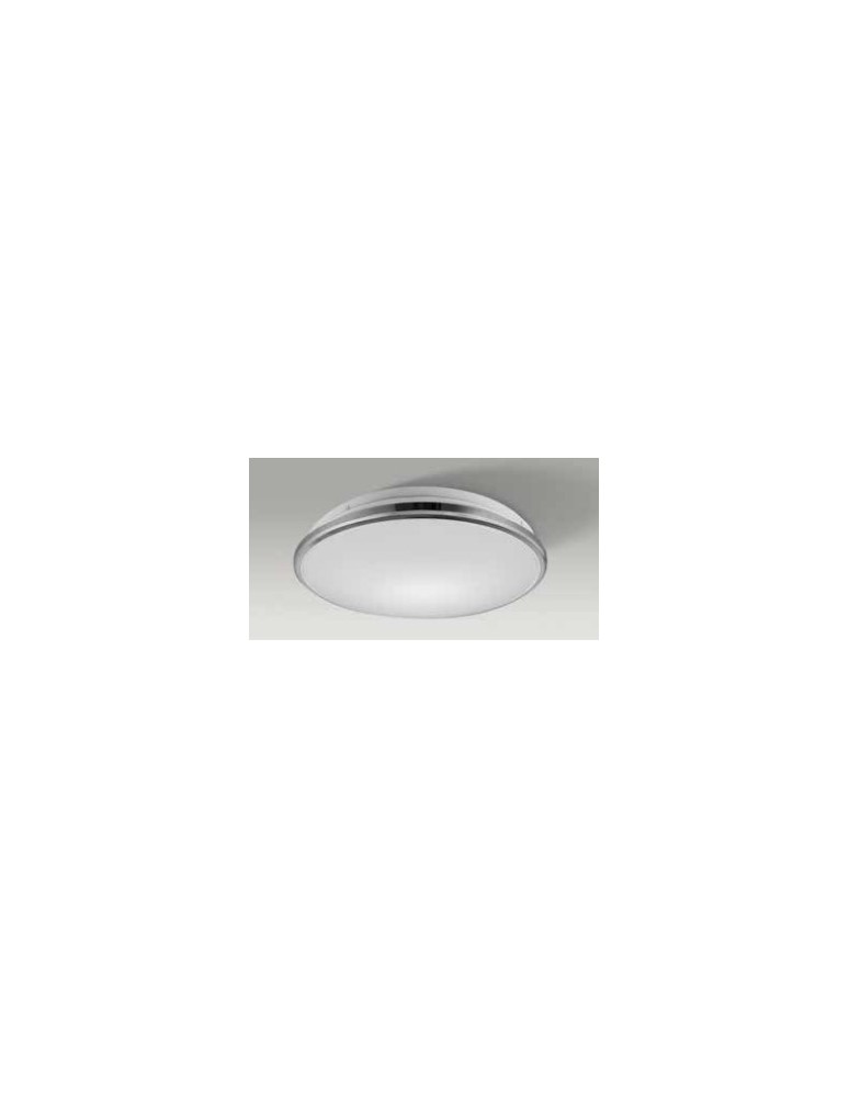 Round Plafonds - Azzardo JUNONA 33 4000K CHROME 1xLED Chrome Ceiling Light AZ2748 - product kolory-swiatla.pl 1